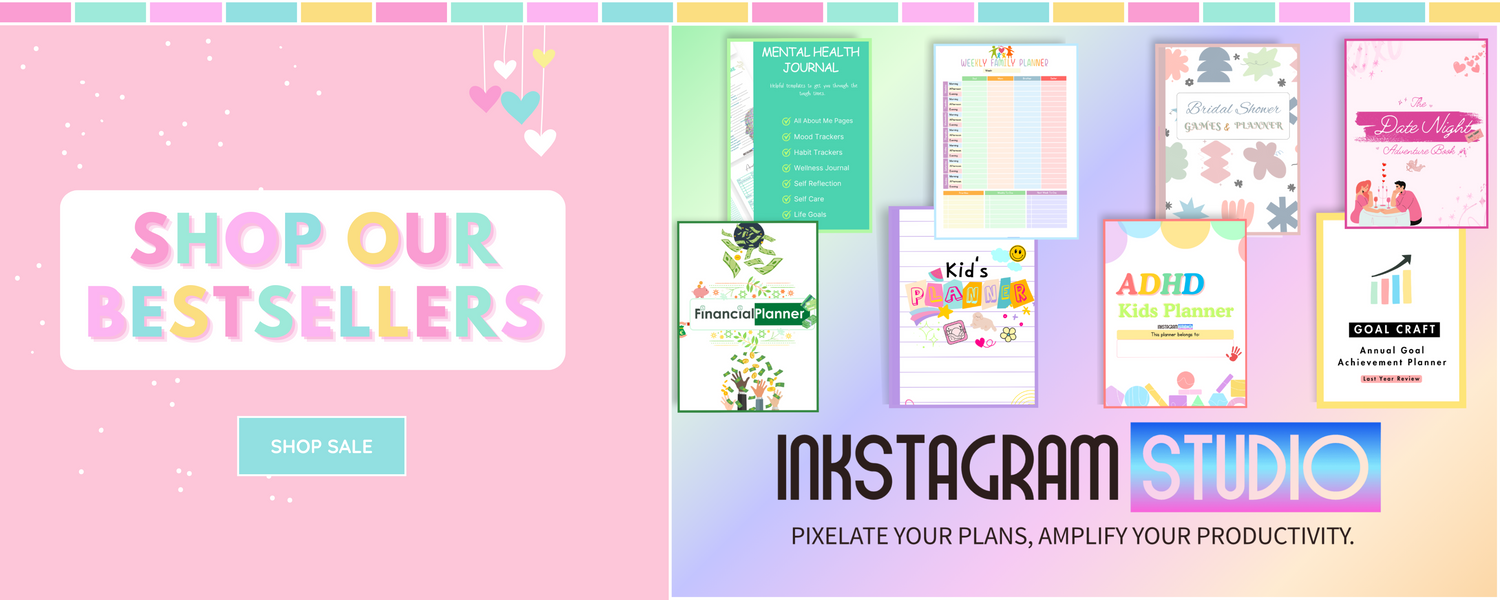 Inkstagram Studio  best selling plannners