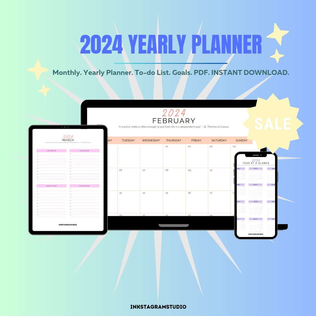 2024 Digital Planner - Inkstagram studioPlanners2024 Digital Planner - Inkstagram studio