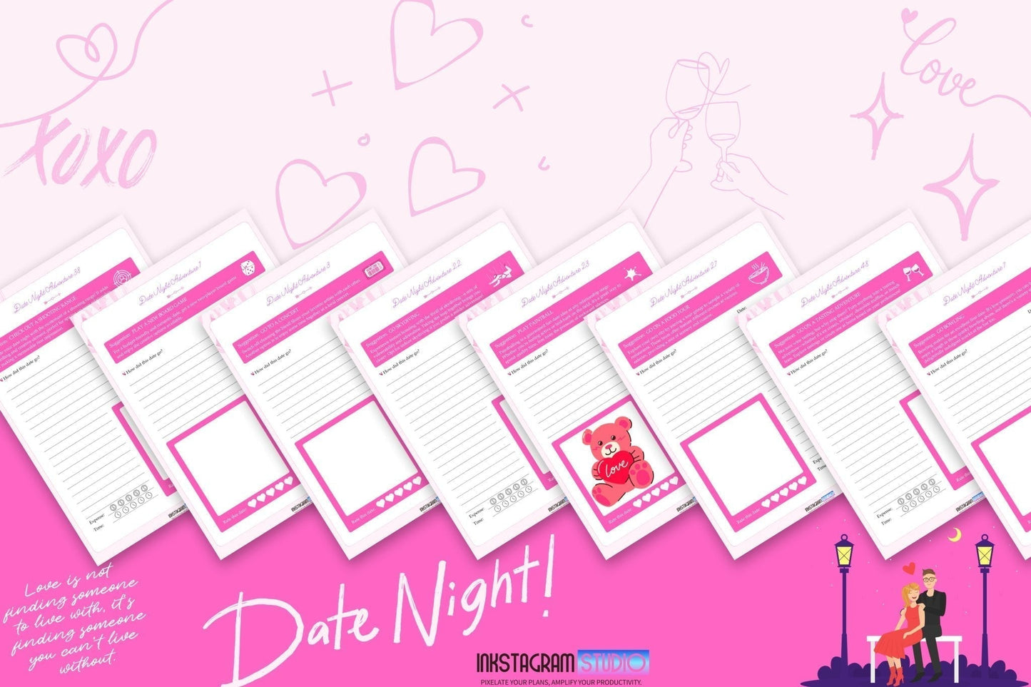 Date Night Adventures Booklet - Inkstagram studioAdventures BookletDate Night Adventures Booklet - Inkstagram studio