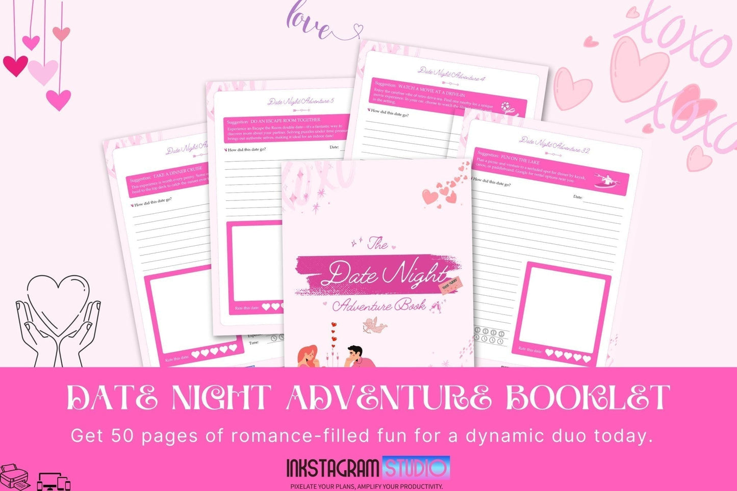 Date Night Adventures Booklet - Inkstagram studioAdventures BookletDate Night Adventures Booklet - Inkstagram studio