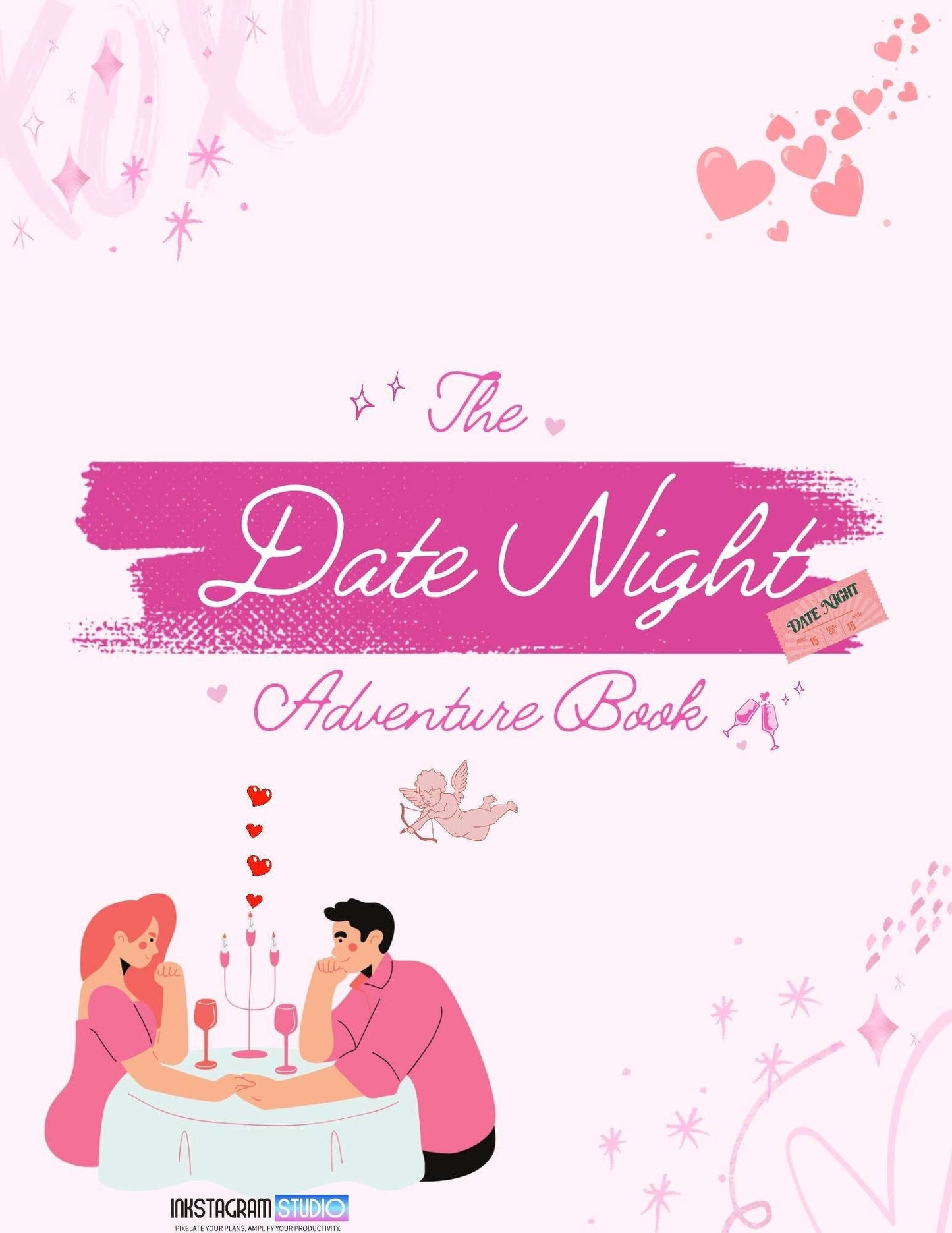 Date Night Adventures Booklet - Inkstagram studio