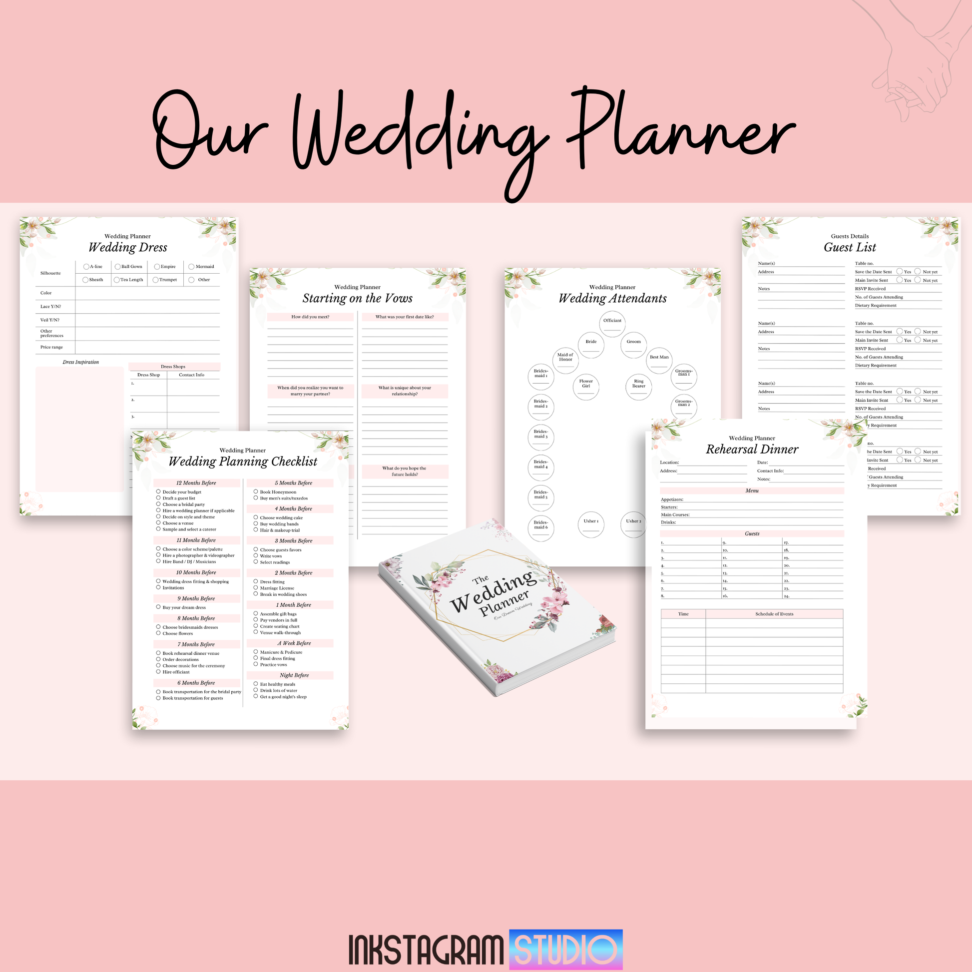 Ultimate Wedding Planner: Complete Guide to Perfect Wedding Day Templates